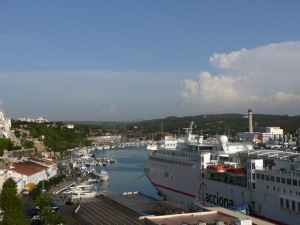 Le port de Mahon aux Baléares