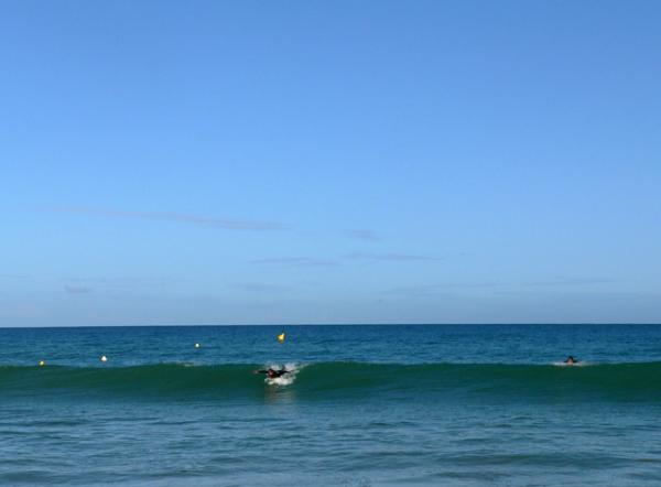 surf sur la côte bretonne