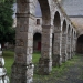 Le cloître, abbaye du Tronchet (35)