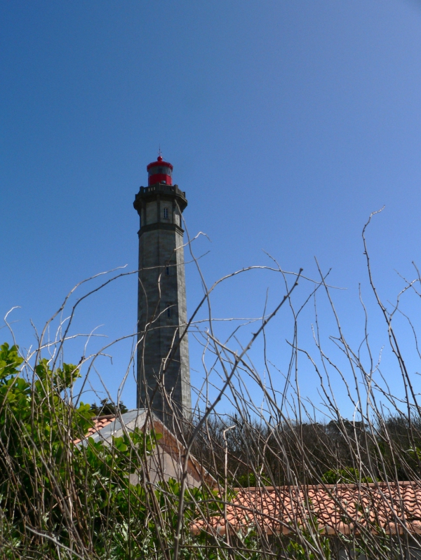 Le grand phare des baleines sur l'île de Ré